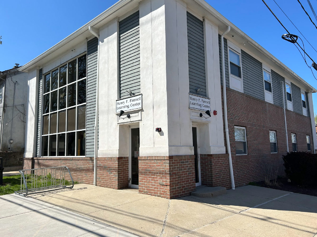 Entrance to the Panell Learning Center