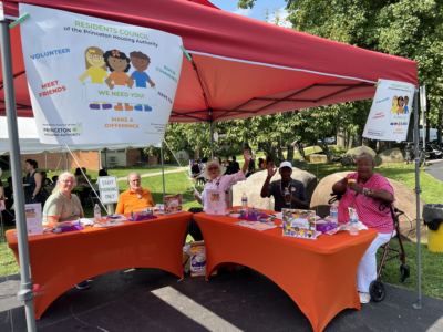 Resident Council display tables
